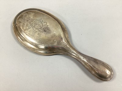 Lot 19 - A Hallmarked Silver Backed Hand Mirror,...