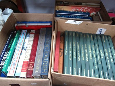 Lot 1051 - Books - Architecture, Reader's Digest, nature,...