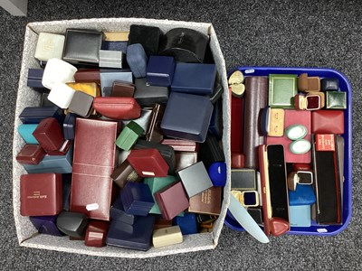Lot 202 - A Quantity of Empty Jewellery Boxes :- One Box,...