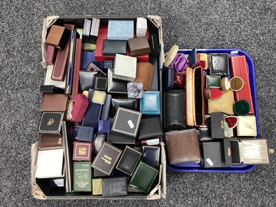 Lot 208 - A Quantity of Empty Jewellery Boxes :- One Box,...