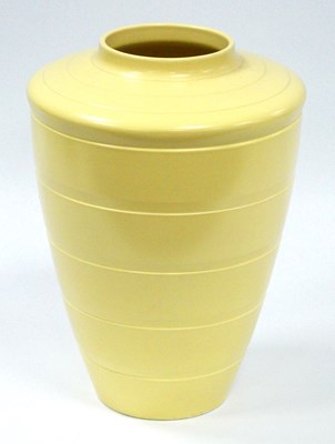 Lot 1044 - A Keith Murray for Wedgwood Vase, of ribbed...
