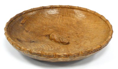 Lot 1310 - A Peter Heap of Wetwang 'Rabbit Man' Adzed Oak...