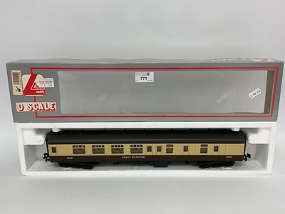 Lot 771 - A boxed Lima 0 gauge BR Mk1 Brake Second coach...