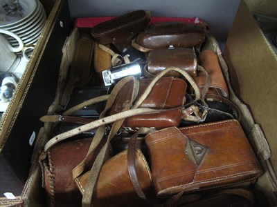 Lot 1075 - Cameras; A very large collection of folding...
