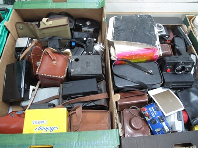Lot 1005 - Cameras; Many Polaroid examples, including...