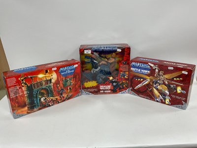 Lot 581 - Three Mattel modern Masters Of The Universe...