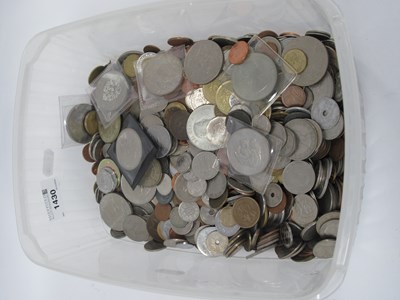Lot 1430 - Large Collection Of GB And World Circulated...