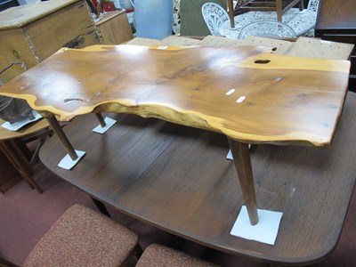 Lot 1588 - Reynolds of Ludlow Yew Wood Coffee Table with...