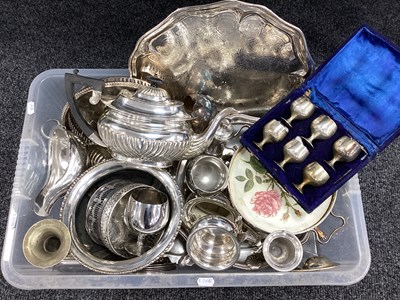 Lot 209 - A Large Selection of Plated Ware, including a...