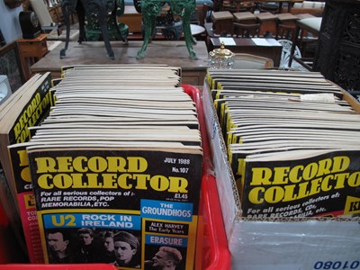 Lot 1062 - Record Collector Magazines, mainly 1990 - 97,...