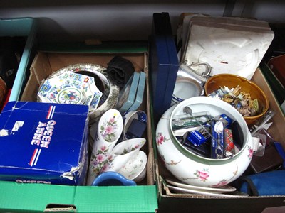 Lot 1039 - Cabinet Plates, including some from Royal...