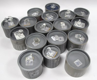 Lot 1281 - Swarovski; A large quantity of miniature...