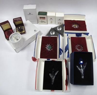 Lot 1285 - Swarovski; Six Collectors Society One Year...