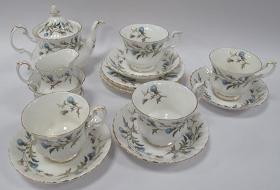 Lot 1221 - Royal Albert 'Brigadoon' pattern tea set for...