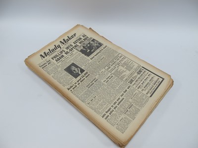 Lot 1499 - Melody Maker 1951, complete set of the musical...