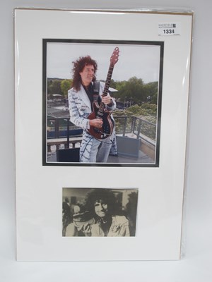 Lot 1334 - Queen, Brian May Autograph, black pen signed...