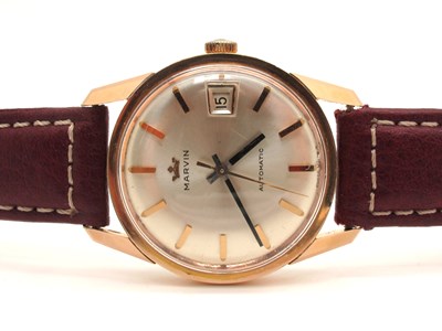 Lot 230 - Marvin; A Vintage Automatic Gent's Wristwatch,...