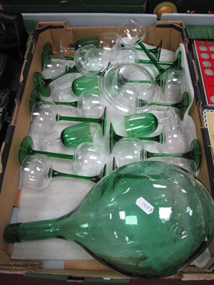 Lot 1067 - A Collection of Vintage Glassware, including a...