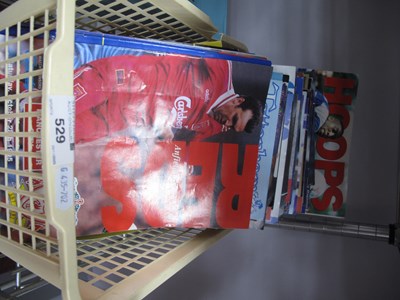 Lot 529 - Manchester City Away Programmes, from the...