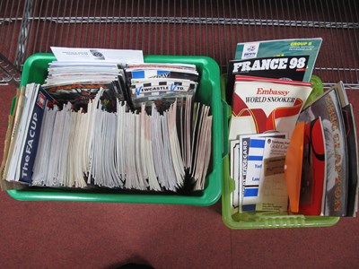 Lot 550 - Sheffield United Programmes 1981 and Later,...