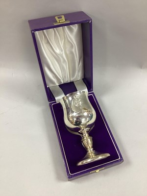 Lot 3 - A Hallmarked Silver "The Queens Silver Jubilee...