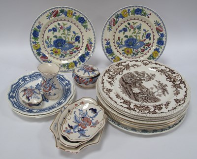 Lot 1241 - A Mixed Collection of Mason’s Ceramics,...