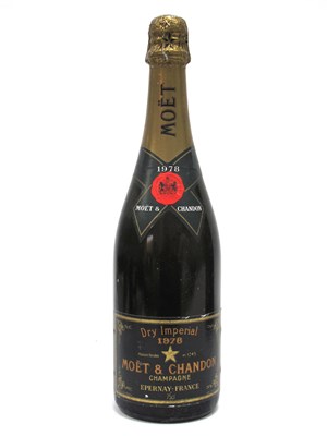 Lot 1522 - Champagne - Moet & Chandon Champagne 1978, 75cl.