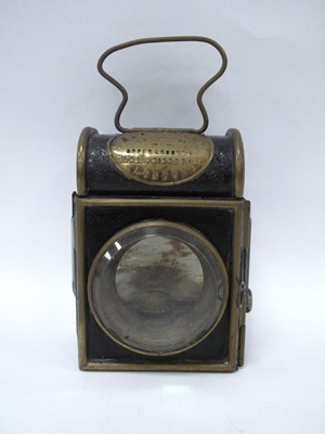 Lot 1443 - A Shand Mason & Co Edwardian oil powered fire...