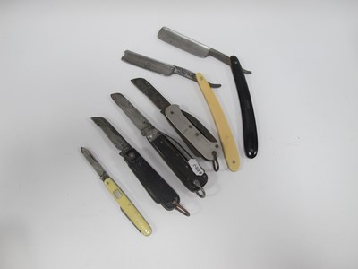 Lot 1326 - A Group of Six Vintage Knives, to include J.B....