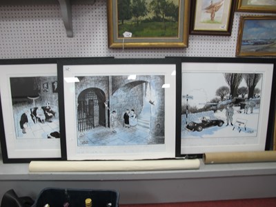 Lot 1525 - After Jak (Raymond Jackson), Three Cartoon...