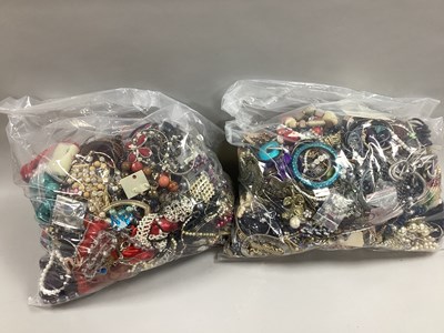 Lot 55 - A Mixed Lot of Assorted Costume Jewellery :-...