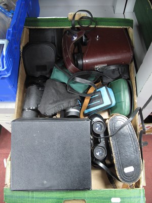 Lot 1080 - A Collection of Assorted Binoculars, including...