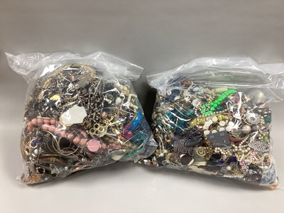 Lot 45 - A Mixed Lot of Assorted Costume Jewellery :-...