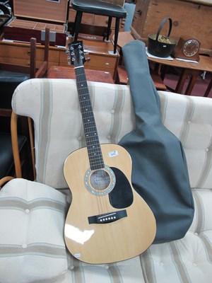 Lot 1171 - Hokada Model 3151 guitar with soft bag and...