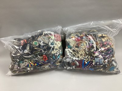 Lot 59 - A Mixed Lot of Assorted Costume Jewellery :-...