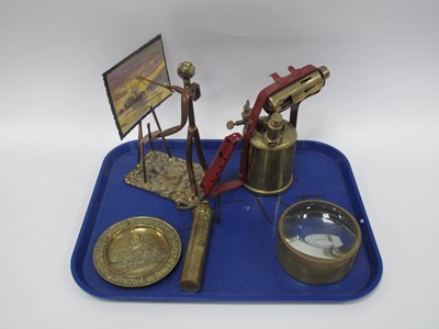 Lot 1417 - A Group of Brassware, including Burmos...