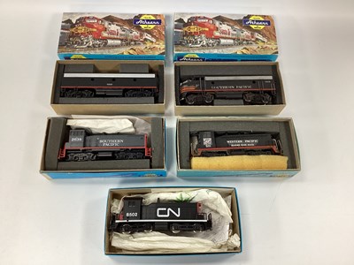Lot 545 - Five Athern 'HO' Gauge U.S.A. Outline Diesel...