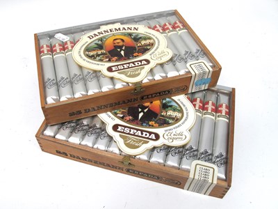 Lot 1487 - Cigars - Dannemann Espada Fresh Cigars, Claro,...