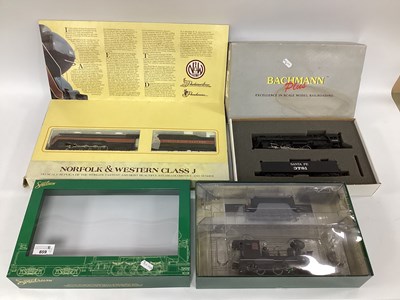 Lot 859 - Three 'HO' Gauge U.S.A. Outline Steam Tender...