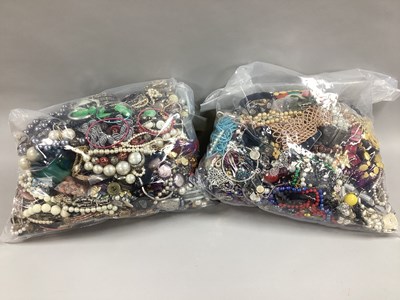 Lot 40 - A Mixed Lot of Assorted Costume Jewellery :-...