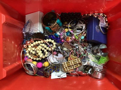 Lot 203 - A Quantity of Modern Costume Jewellery :- One Box
