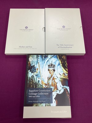 Lot 32 - Three Royal Mint UK Uncirculated Coin Sets,...