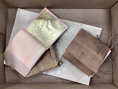 Lot 282 - Vintage Sheets of Gold Leaf.