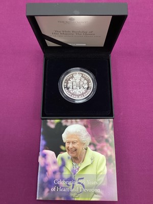 Lot 148 - 2021 Royal Mint UK Two Ounce Silver Proof £5...