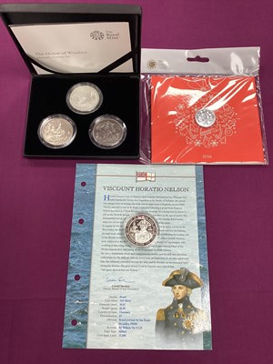 Lot 9 - Royal Mint House Of Windsor Historic Crown...