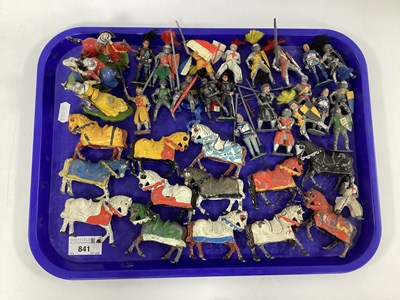 Lot 841 - A Quantity of Mid XX Century Lead Figures, all...