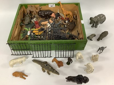 Lot 881 - A Quantity of Mid XX Century Lead Animals and...
