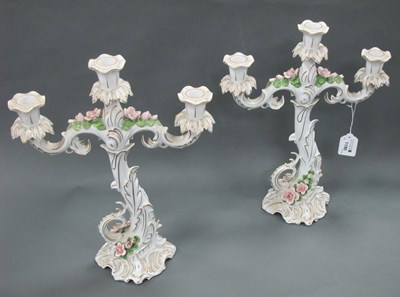 Lot 1190 - A Pair of Vintage Western Germany Ceramic...