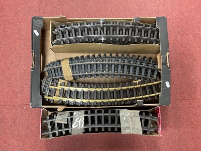 Lot 367 - Approximately thirty curved sections of used G...