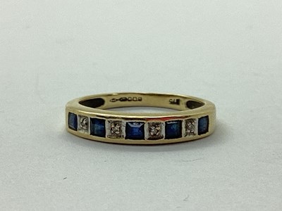 Lot 73 - A 9ct Gold Half Eternity Style Ring, with...
